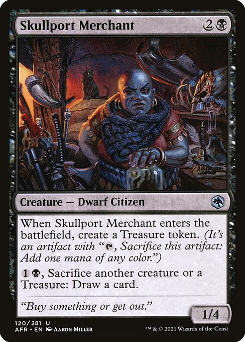 Skullport Merchant (120) (Foil) - Adventures in the Forgotten Realms - Game On