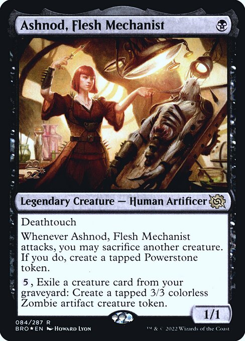 Ashnod, Flesh Mechanist (84s) (Foil) - The Brothers' War Promos - Game On