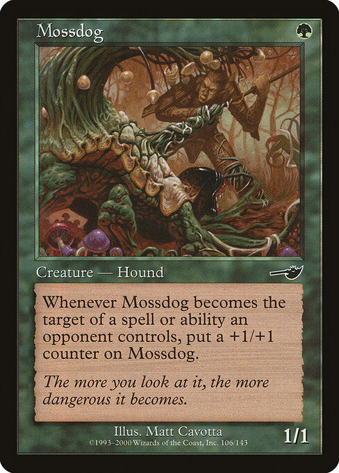 Mossdog (106) (Foil) - Nemesis - Game On
