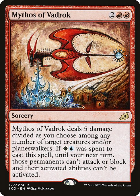 Mythos of Vadrok (127) (Foil) - Ikoria: Lair of Behemoths - Game On