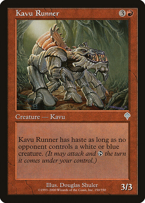 Kavu Runner (150) (Foil) - Invasion - Game On
