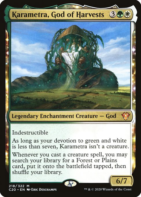 Karametra, God of Harvests (218) - Commander 2020 - Game On