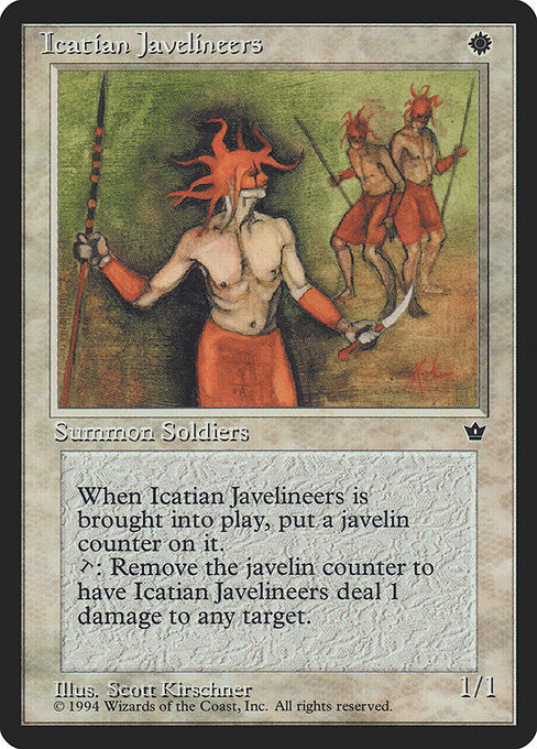 Icatian Javelineers (8c) - Fallen Empires - Game On