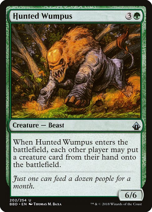 Hunted Wumpus (202) - Battlebond - Game On