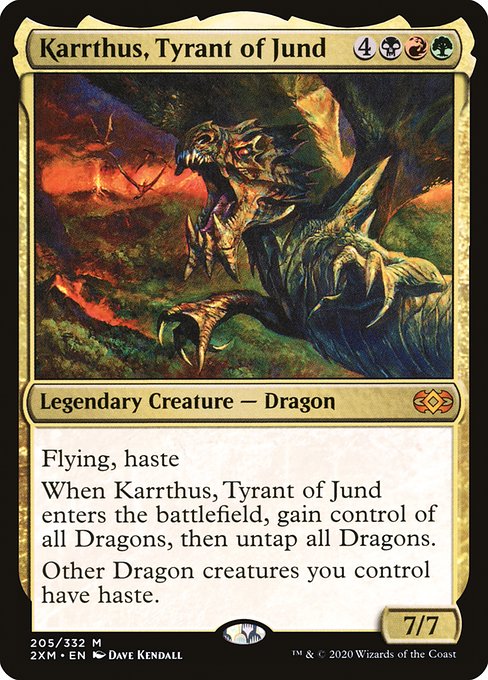 Karrthus, Tyrant of Jund (205) - Double Masters - Game On
