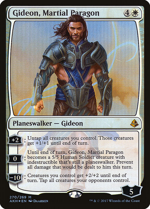 Gideon, Martial Paragon (270) (Foil) - Amonkhet - Game On