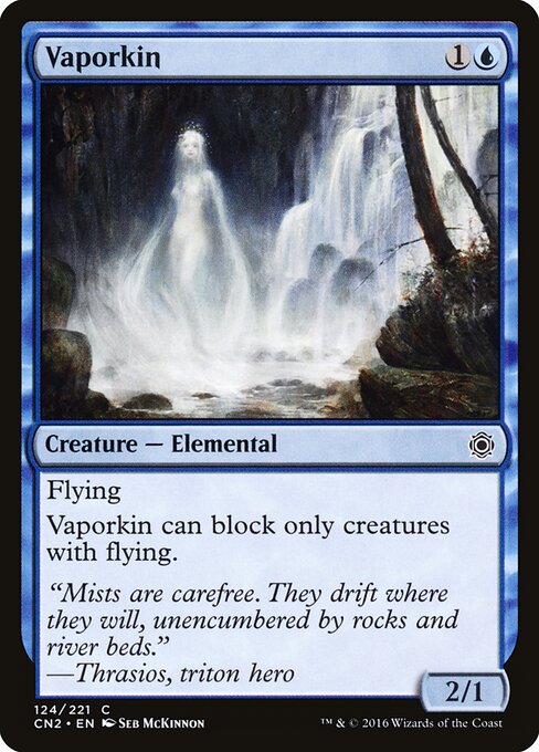 Vaporkin (124) (Foil) - Conspiracy: Take the Crown - Game On