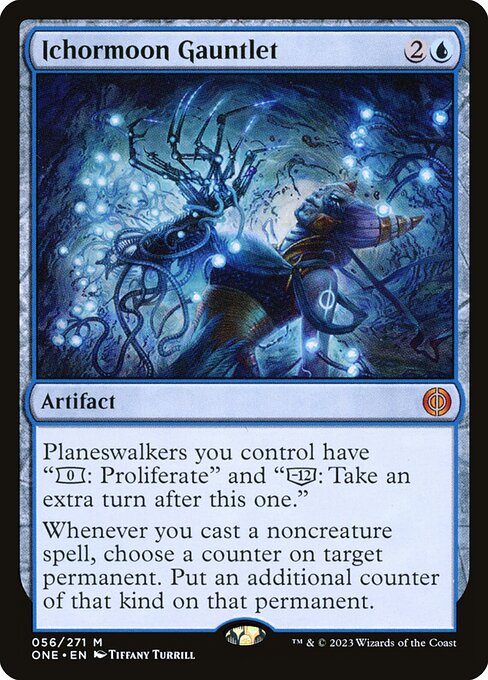 Ichormoon Gauntlet (56) (Foil) - Phyrexia: All Will Be One - Game On