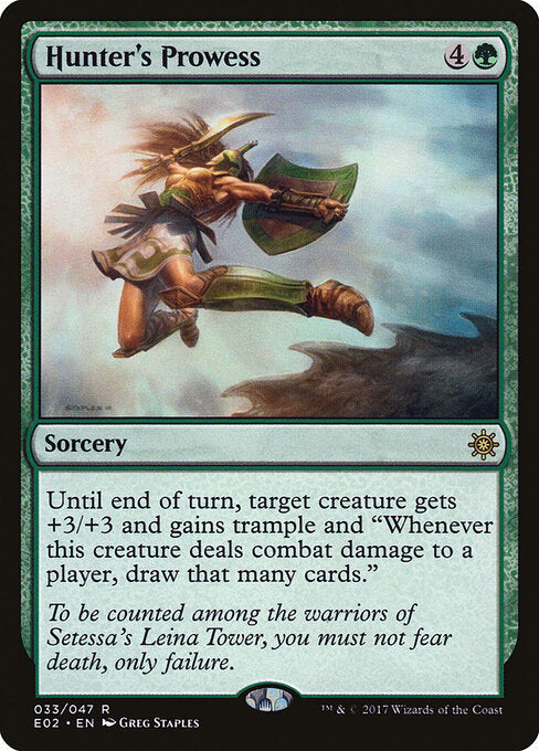 Hunter's Prowess (33) - Explorers of Ixalan - Game On
