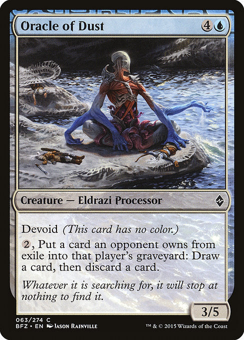 Oracle of Dust (63) (Foil) - Battle for Zendikar - Game On
