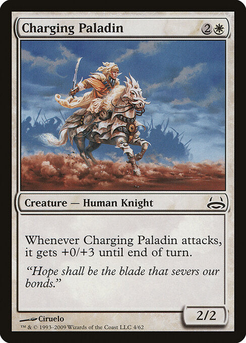 Charging Paladin (4) - Duel Decks: Divine vs. Demonic - Game On