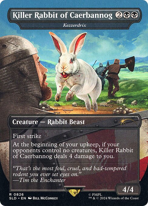 Kezzerdrix (826) - BORDERLESS - FULL ART (Foil) - Secret Lair Drop - Game On