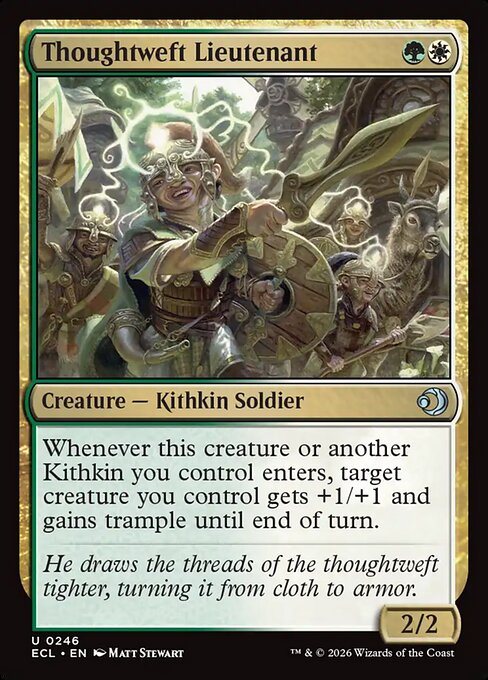 Thoughtweft Lieutenant (246) - Lorwyn Eclipsed - Game On