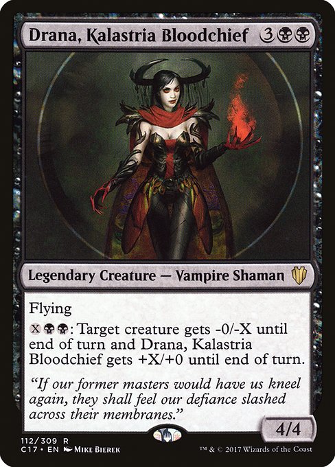 Drana, Kalastria Bloodchief (112) - Commander 2017 - Game On