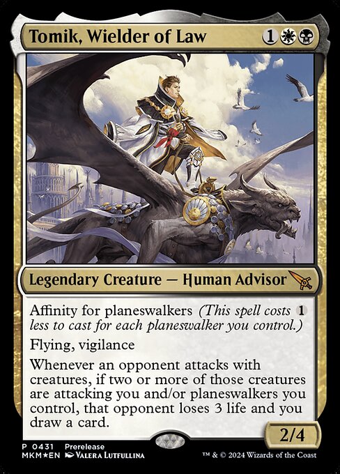 Tomik, Wielder of Law (431) (Foil) - Murders at Karlov Manor - Game On