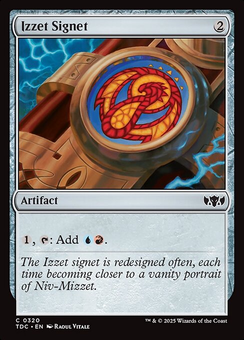 Izzet Signet (320) - Tarkir: Dragonstorm Commander - Game On