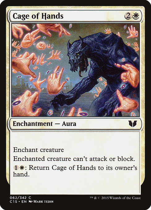 Cage of Hands (62) - Commander 2015 - Game On