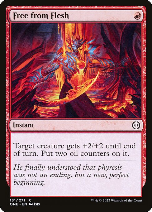 Free from Flesh (131) (Foil) - Phyrexia: All Will Be One - Game On