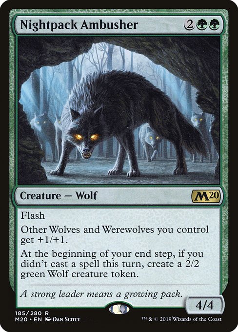 Nightpack Ambusher (185) - Core Set 2020 - Game On