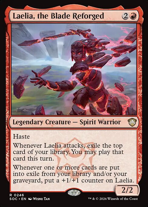 Laelia, the Blade Reforged (246) - Secrets of Strixhaven Commander - Game On