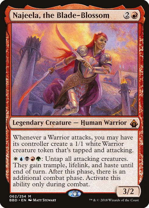 Najeela, the Blade-Blossom (62) - Battlebond - Game On