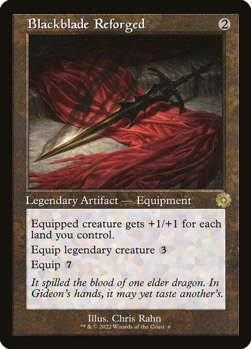 Blackblade Reforged (6) - The Brothers' War Retro Artifacts - Game On