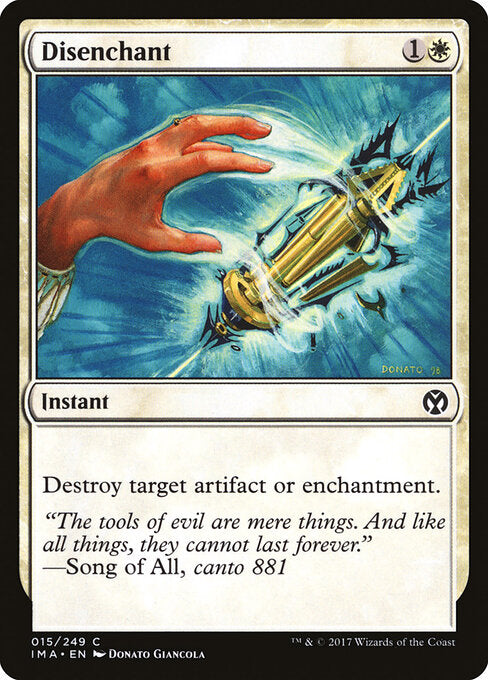 Disenchant (15) (Foil) - Iconic Masters - Game On