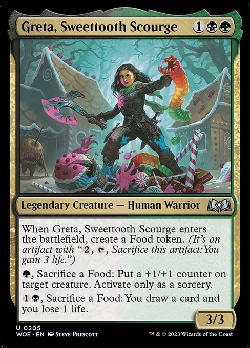 Greta, Sweettooth Scourge (205) - Wilds of Eldraine - Game On