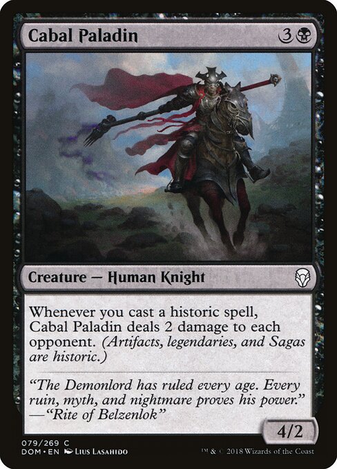 Cabal Paladin (79) (Foil) - Dominaria - Game On