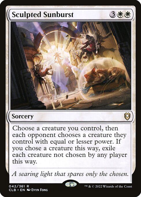 Sculpted Sunburst (42) (Foil) - Commander Legends: Battle for Baldur's Gate - Game On