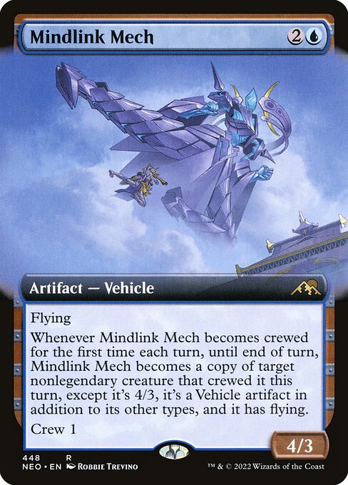 Mindlink Mech (448) - EXTENDED ART - Kamigawa: Neon Dynasty - Game On