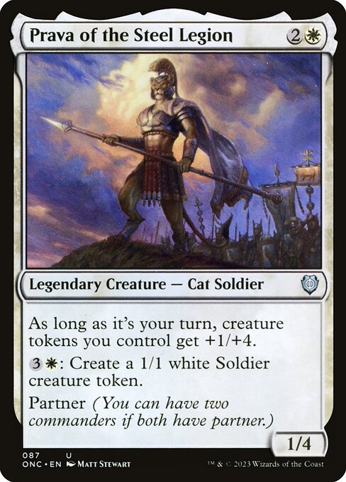 Prava of the Steel Legion (87) - Phyrexia: All Will Be One Commander - Game On