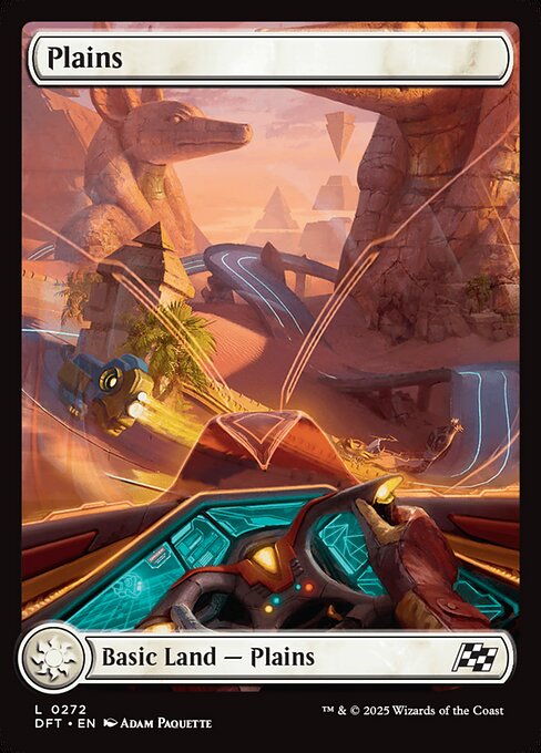 Plains (272) - FULL ART (Foil) - Aetherdrift - Game On