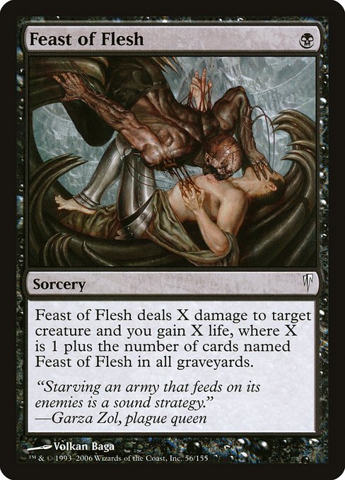 Feast of Flesh (56) (Foil) - Coldsnap - Game On