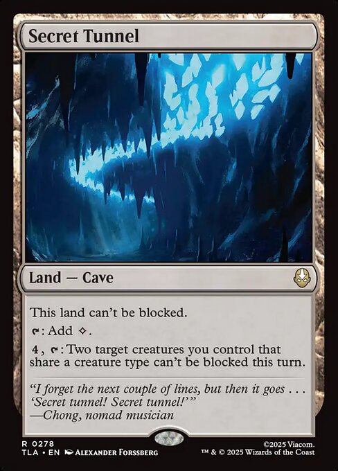 Secret Tunnel (278) (Foil) - Avatar: The Last Airbender - Game On