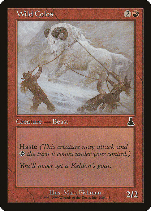 Wild Colos (100) (Foil) - Urza's Destiny - Game On