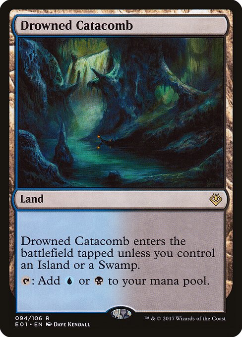 Drowned Catacomb (94) - Archenemy: Nicol Bolas - Game On