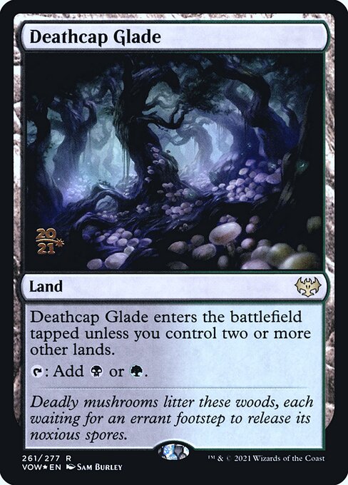 Deathcap Glade (261s) (Foil) - Innistrad: Crimson Vow Promos - Game On