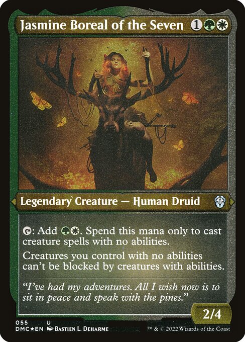 Jasmine Boreal of the Seven (55) (Etched) - Dominaria United Commander - Game On