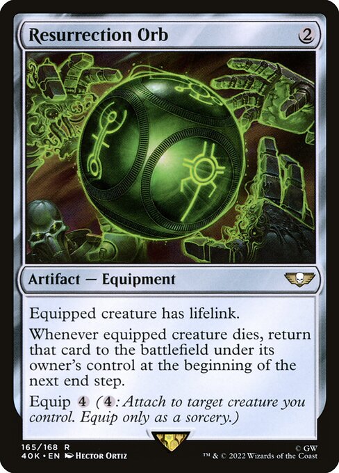 Resurrection Orb (165) - Warhammer 40,000 Commander - Game On