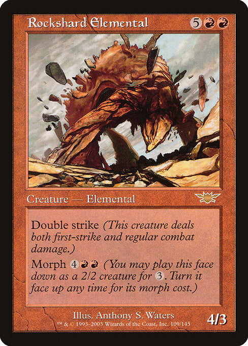 Rockshard Elemental (109) (Foil) - Legions - Game On