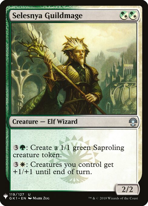 Selesnya Guildmage (GK1-119) - The List - Game On