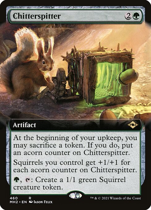 Chitterspitter (460) - EXTENDED ART - Modern Horizons 2 - Game On