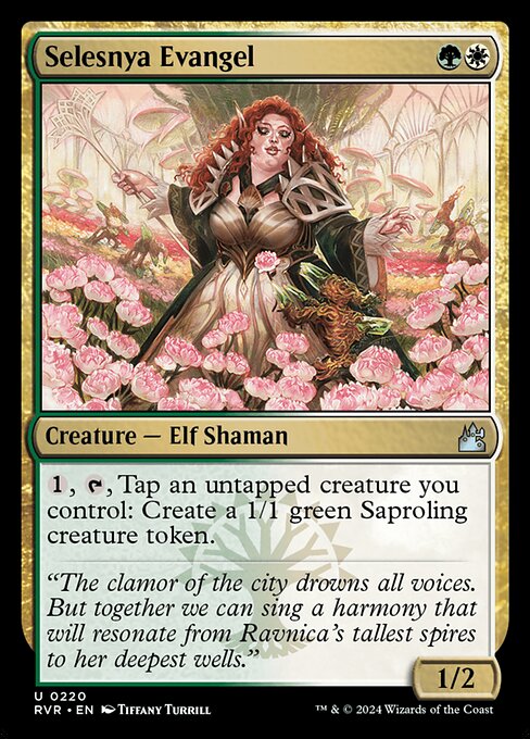 Selesnya Evangel (220) (Foil) - Ravnica Remastered - Game On