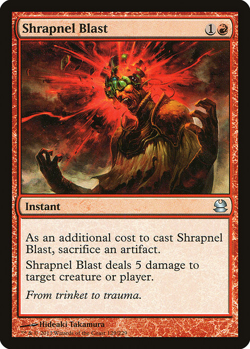Shrapnel Blast (129) - Modern Masters - Game On