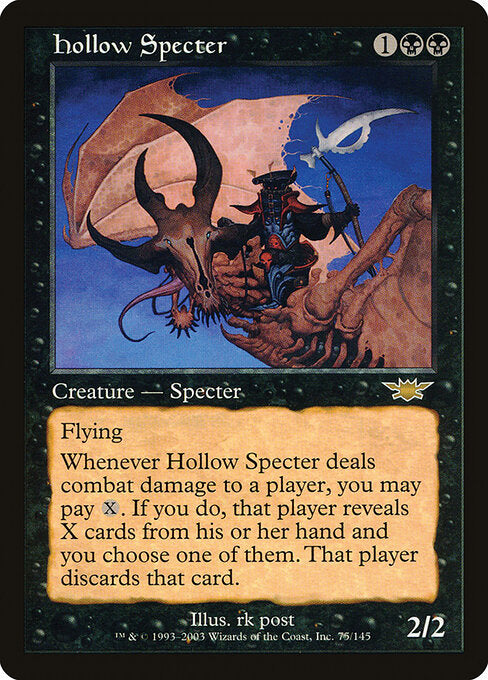 Hollow Specter (75) (Foil) - Legions - Game On