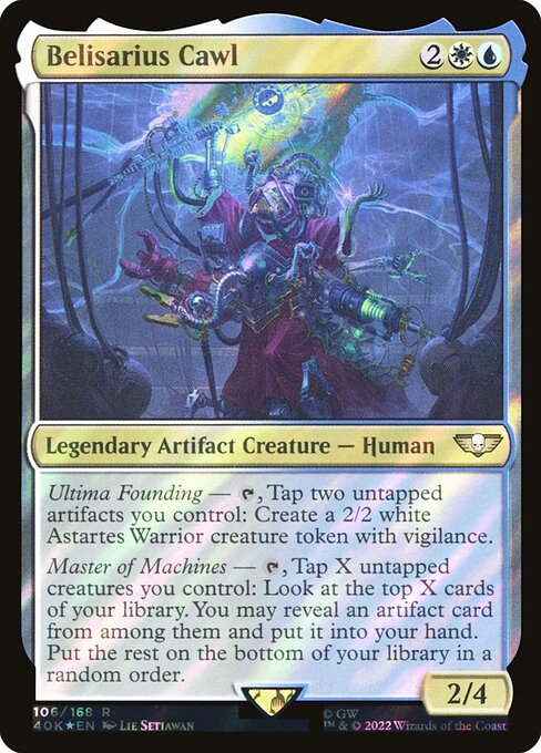 Belisarius Cawl (106★) (Foil) - Warhammer 40,000 Commander - Game On