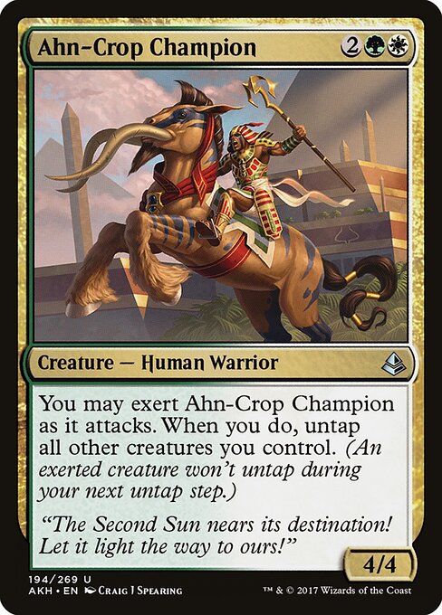 Ahn-Crop Champion (194) (Foil) - Amonkhet - Game On