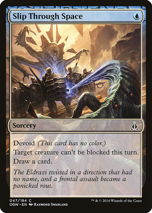 Slip Through Space (47) (Foil) - Oath of the Gatewatch - Game On