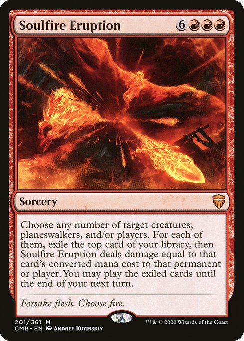 Soulfire Eruption (201) - Commander Legends - Game On